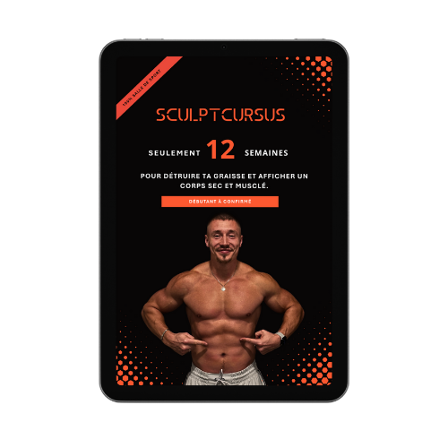 Programme SCULPTCURSUS – Homme (12 semaines)