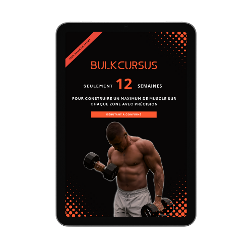 Programme BULKCURSUS – Homme (12 semaines)